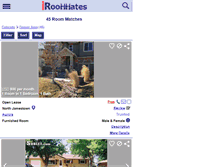 Tablet Screenshot of denver.metroroommates.com