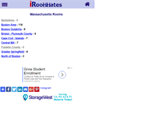 Tablet Screenshot of massachusetts.metroroommates.com