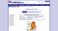 Desktop Screenshot of maine.metroroommates.com