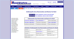 Desktop Screenshot of indianapolis.metroroommates.com