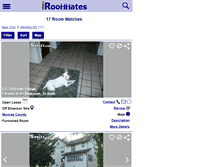 Tablet Screenshot of buffalo.metroroommates.com