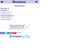 Tablet Screenshot of colorado.metroroommates.com