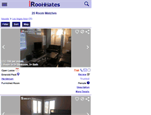 Tablet Screenshot of lasvegas.metroroommates.com