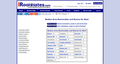 Desktop Screenshot of boston.metroroommates.com