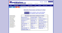 Desktop Screenshot of manhattan.metroroommates.com