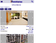 Tablet Screenshot of bangkok.metroroommates.com