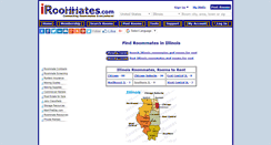 Desktop Screenshot of illinois.metroroommates.com