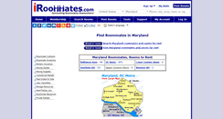 Desktop Screenshot of maryland.metroroommates.com