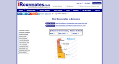 Desktop Screenshot of delaware.metroroommates.com