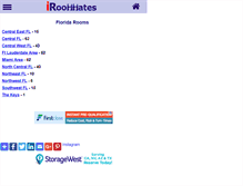 Tablet Screenshot of florida.metroroommates.com